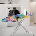 thumbnail image 2 of HELLHERO Butterfly Soft Fabric Ironing Board Cover 3 Fasteners Easy to Clean Replacement Ironing Board Dust-Proof Cover for Table Top, 2 of 4