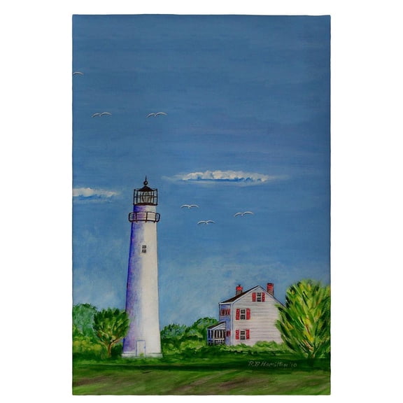 Betsy Drake Interiors Fenwich Island Lighthouse Guest Towel