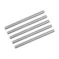 thumbnail image 1 of Unique Bargains Fully Threaded Rod M6 x 90mm 1mm Thread Pitch 304 Stainless Steel Right Hand Threaded Rods Bar Studs 5 Pack, 1 of 4