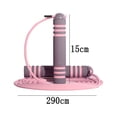 thumbnail image 2 of Fitness ejercicio con pesas para quemar grasa cuerda para saltar fina niños adultos cuerda de alambre interior saltar, 2 of 5