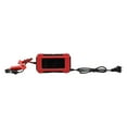 thumbnail image 3 of 1pc 6A Car Battery Charger 12V Lead-Acid Batteries Charger 9-Stage Battery Charger ABS Red Color AC110-220V(50-60Hz), 3 of 11