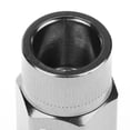 thumbnail image 4 of J2 Engineering LN-T7-008-15-SL J2 Engineering 7075 -T6 Forged Aluminum M12X1.5 20Pcs 44mm Height Open -End Lug Nut Set w / Socket Adapter (Silver), 4 of 6
