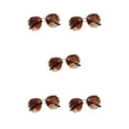 thumbnail image 3 of Wweixi Vintage Frameless Rhinestone Choice For Any Outfit sepia 5Set, 3 of 6