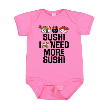 

Inktastic Funny Sushi Lover Gift Baby Boy or Baby Girl Bodysuit