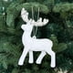 thumbnail image 3 of 2 Blue Christmas Pendant Christmas Tree Decorative Deer Ornaments, 3 of 5