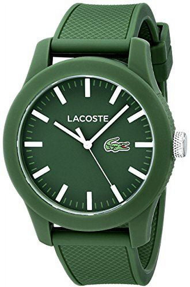 Lacoste Men s Westport Blue Silicone Strap Chronograph Watch 2010854 Walmart