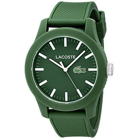 Lacoste Men's 2010763 Green Silicone Japanese Quartz Fashion Watch