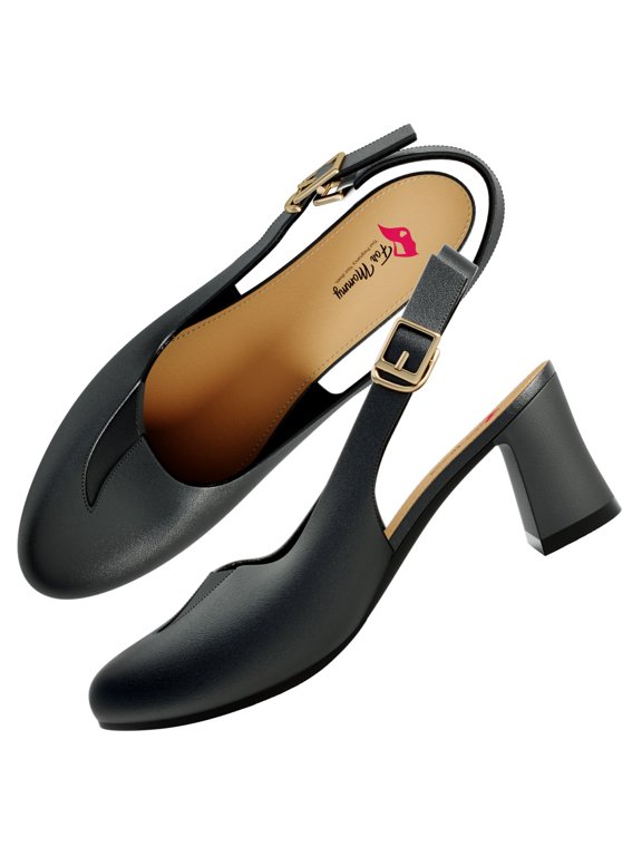 For Mommy Pregnancy Shoes Swollen Feet Relief, Black, Size 6.5 - Sophia
