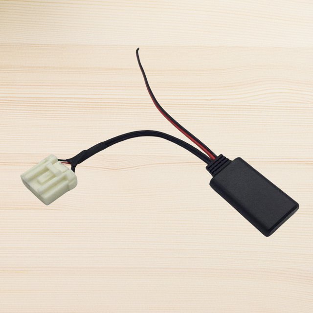 Cable adaptador auxiliar compatible con Bluetooth, Cable estéreo auxiliar de 5-12V para Mazda MX5 2006 Likrtyny Para estrenar
