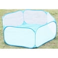 thumbnail image 2 of 1pc Playpen Ball Pool Net Foldable Ball Pool Tent Ocean Balls Fence Ball Pit Playpen (Blue), 2 of 8