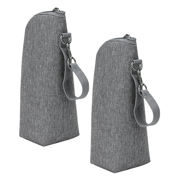 2 Pcs Bottle Bag Feeding Bottles Thermal Baby Food Cooler Portable Bags Milk Travel
