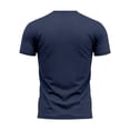 thumbnail image 4 of Ulitacool Men T Shirt Summer Athletic Stretch Breathable Fitness Short Sleeve Tee With Functional Design Handsomer Clothes Navy, 4 of 7