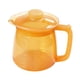 thumbnail image 1 of Tetera de silicona, jarra de agua, portátil, con mango ergonómico, dispensador de aceite, cafetera, tetera. Naranja, 1 of 9