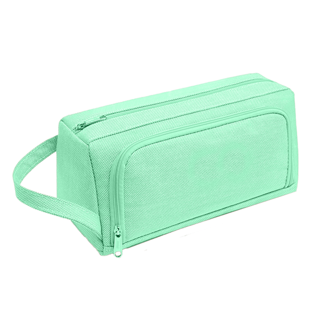 Estuche para lápices de gran capacidad, estuche para rotuladores, bolsa de almacenamiento con cremallera, bolsa de papelería Adepaton CPB-US-XD149-2