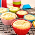 thumbnail image 4 of Baking sheet Silicone mini cupcake holders, mini cupcake liners, pastry and dessert cups, 4 of 6
