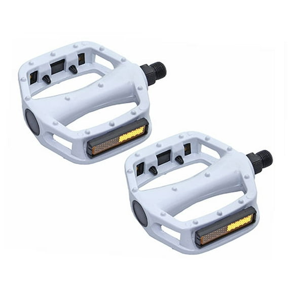 505 ALLOY BICYCLE BIKE PEDAL 9/16" WHITE. Bike part, Bicycle part, bike accessory, bicycle part