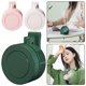 thumbnail image 2 of Small Clip Fan USB Rechargeable Cordless Hanging Neck Fan for Cycling Hiking, 2 of 5