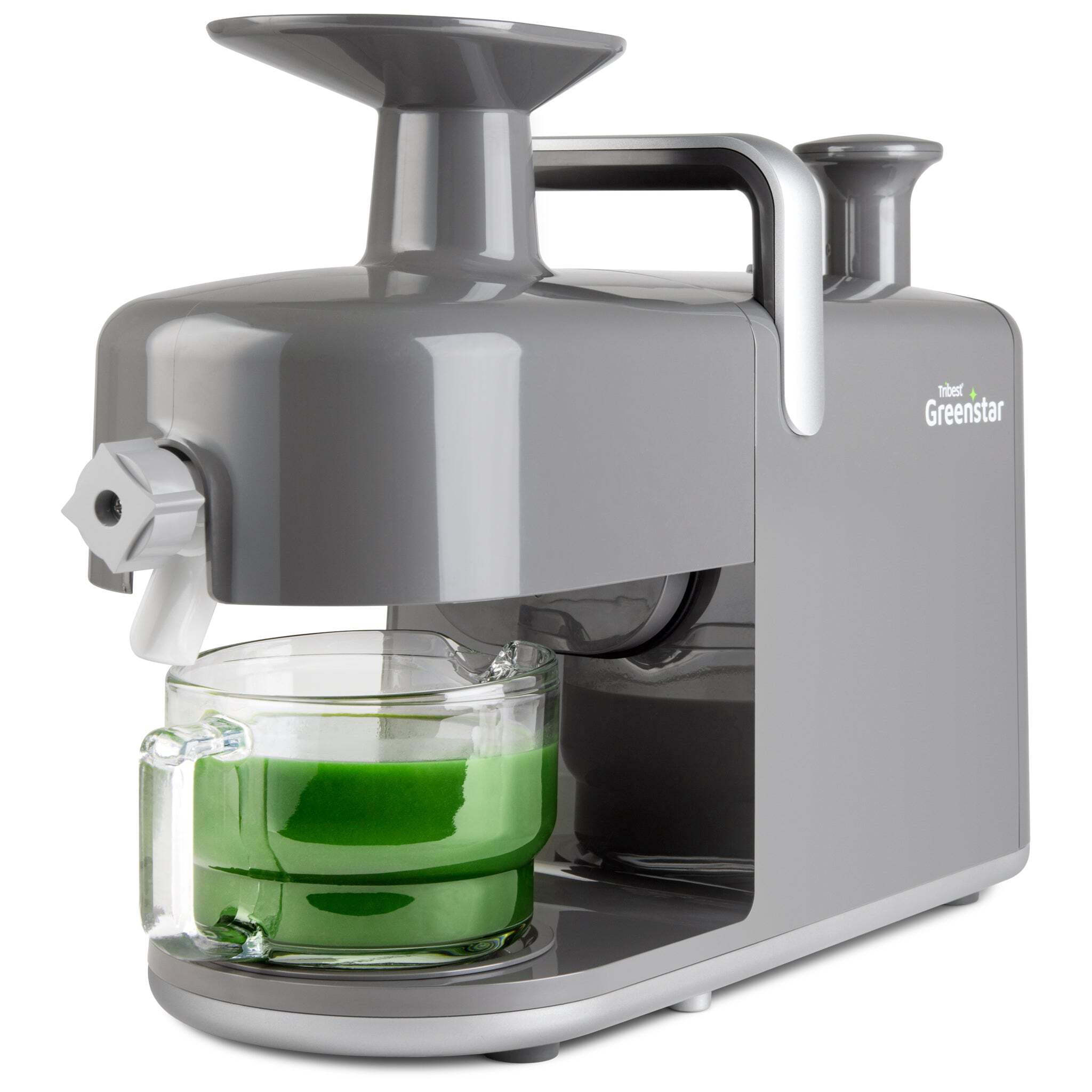 Tribest Greenstar® 5 All Stainless Steel Twin Gear Cold Press Masticating Juicer White