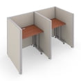 thumbnail image 2 of OFM RiZe 1 x 2 Privacy Workstation Unit in Gray and Cherry, 2 of 2