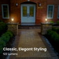 thumbnail image 4 of Techko Solar Wall or Pillar Light – Amber or White Light, 4 of 10