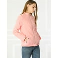 thumbnail image 4 of INSPIRE CHIC Women's Stand Collar Zip Up Lightweight Quilted Jacket, 4 of 6