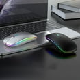 thumbnail image 3 of Charging+2.4G+wireless+Lighting Silent Notebook Wireless Ultra-thin Mouse, 3 of 9