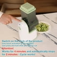 thumbnail image 6 of Electric 5-in-1 Food Shredder, 400W Multi-functional Grater for Cheese, Vegetables & Fruits – One-Touch Control, Stainless Steel Blades, Easy Clean, 6 of 9