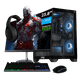 thumbnail image 1 of Computadora Gamer Completa Xtreme PC Gaming NVIDIA GeForce RTX 5050 Intel Core i5 12400F 16GB SSD 1TB Monitor 23.8 180Hz WIFI BT Black experiencia de juego fluida en nivel medio, 1 of 6