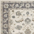 thumbnail image 4 of 9'x12' Ivory Grey Bordered Floral Indoor Area Rug, 4 of 4