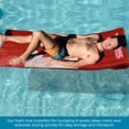 thumbnail image 5 of VOS Infinity Lounger Effusion Float for Adults, Ultra Buoyant Water Floats for Pools, Beaches, Lakes, Water Parks, 72" x 26" x 1.5"(Maple Leaf), 5 of 7