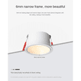thumbnail image 3 of Focos LED empotrables antideslumbrantes regulables de 5 W para techo, focos de CA 85-265 V, blanco cálido de 3000 K, 3 of 8