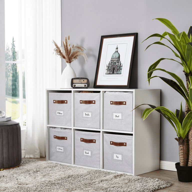 DECOMOMO Cube Folding Fabric Bins 13