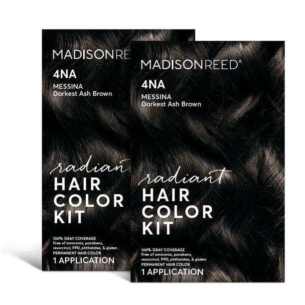 Madison Reed Radiant Hair Color Kit Marrón ceniza más oscuro para una ...