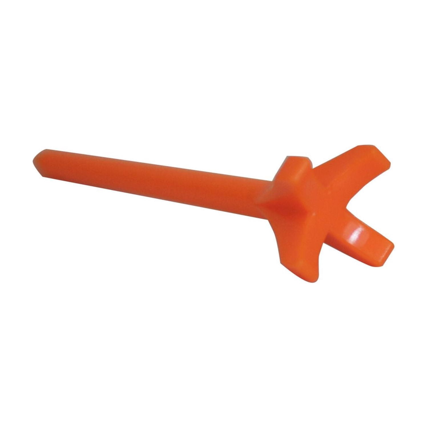 2 3/4" (69mm) Orange Performance Plastic Golf Tees, pack of 20 by Tour Mission