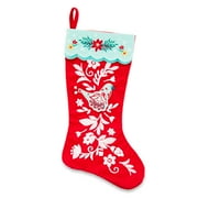 The Pioneer Woman Set of 2 Mazie Bird Christmas Stockings, 20"
