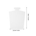 thumbnail image 2 of CIMAXIC 50Pcs Cardboard Shirt Inserts Folding Forms Double Layer Whiteboard Paper for Home Use, 2 of 8