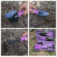 thumbnail image 2 of Juego de herramientas de jardín para niños, 5 uds., con estuche de almacenamiento, Kit de herramientas de jardinería, palas, paleta, trasplantador de mano, 2 of 8