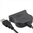 thumbnail image 2 of 2X USB to 25 Pinhole Parallel Cable DB25 Interface IEEE 1284 Printer USB2.0 Cable 25 Hole Adapter Cable,2 x Adapter Cable,Black, 2 of 7