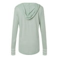 thumbnail image 2 of MV Sport Women�'s Heathered Jersey Hooded Tunic, 2 of 3