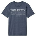thumbnail image 1 of Tom Petty Stacked Text Navy Adult S/S Vintage Wash Tshirt Xl, 1 of 2