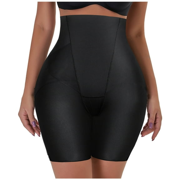 AOOCHASLIY Shapewear for Women Clearance Women Breath Breath Control Hip Lift High Waist Fishnet Panel Panty Body Shapewear