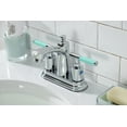 thumbnail image 3 of Kingston Brass FB7621CKL Kaiser 4 in. Centerset Bathroom Faucet with Pop-Up Drain, Polished Chrome, 3 of 5