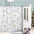 thumbnail image 4 of BOPRIO Baby Blankets for Unisex Boys Girls, Super Soft Nursery Minky Blankets with Baby Elephant Design and Dotted Fleece Backing, Printed Bed Throws Newborn, 4 of 7