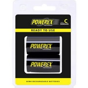 Powerex Precharged Rechargeable C Batteries [5000mAh] (2 Pack)