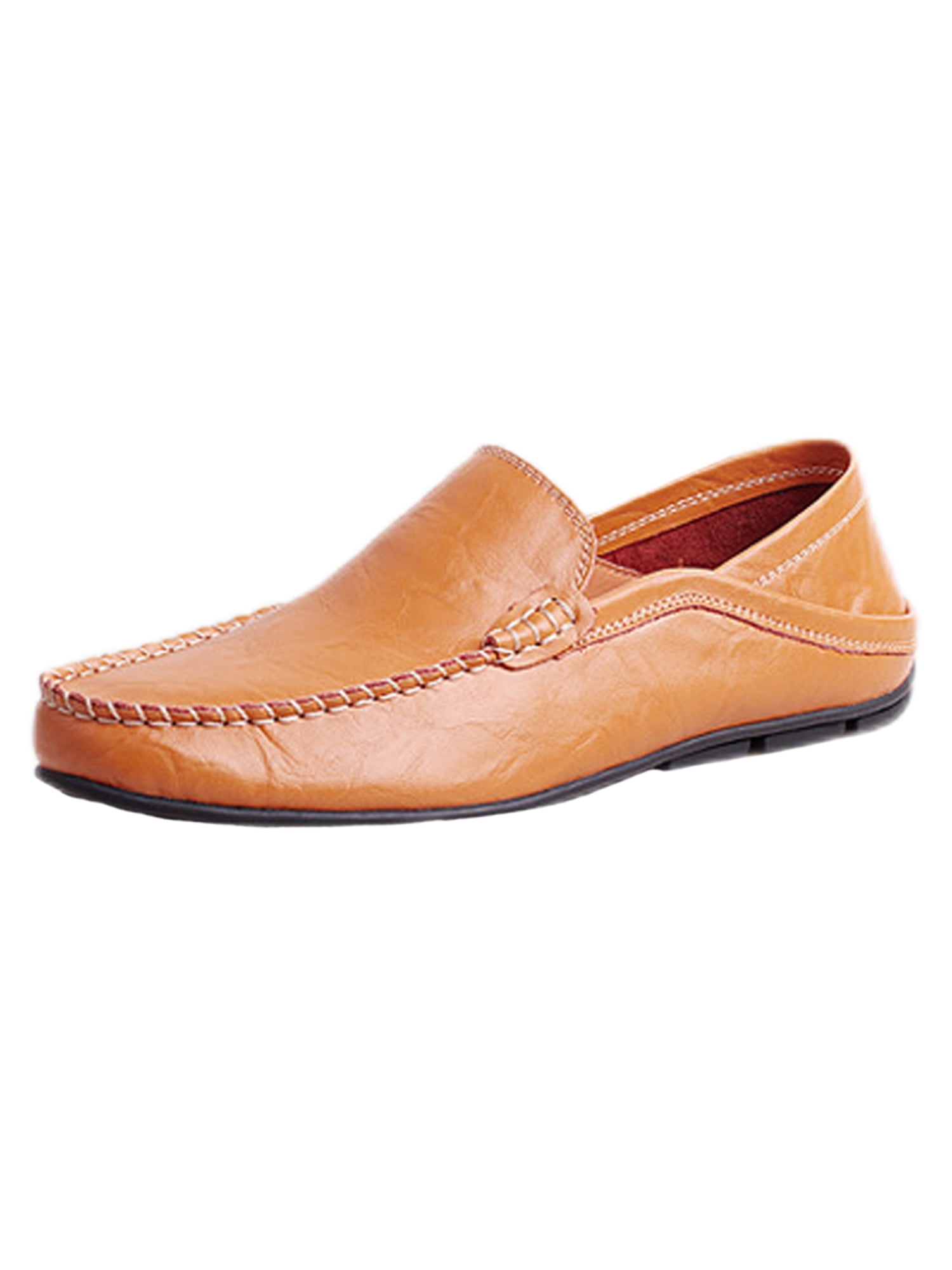 for Men Brown Mens Shoes Slip-on shoes Loafers Pollini Leather Loafer in Light Brown 
