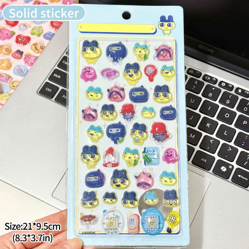 New 3D Stickers Bonbon Drop Seal Stickers Laptop Decal Stationery