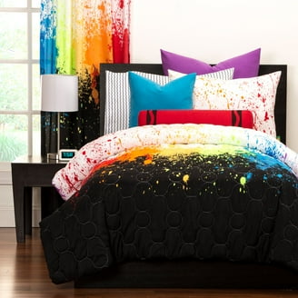 Housse de couette + 1 taie 140 x 200 cm reversible Pame