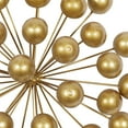 thumbnail image 4 of CosmoLiving by Cosmopolitan Gold Metal Starburst Wall Decor with Orb Detailing, 4 of 9