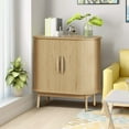 thumbnail image 4 of Accent Sideboard Cabinet with Sliding Door, Buffet Cabinet with Storage, Small Storage Cabinet for Kitchen, Living Room, Entryway, 4 of 9