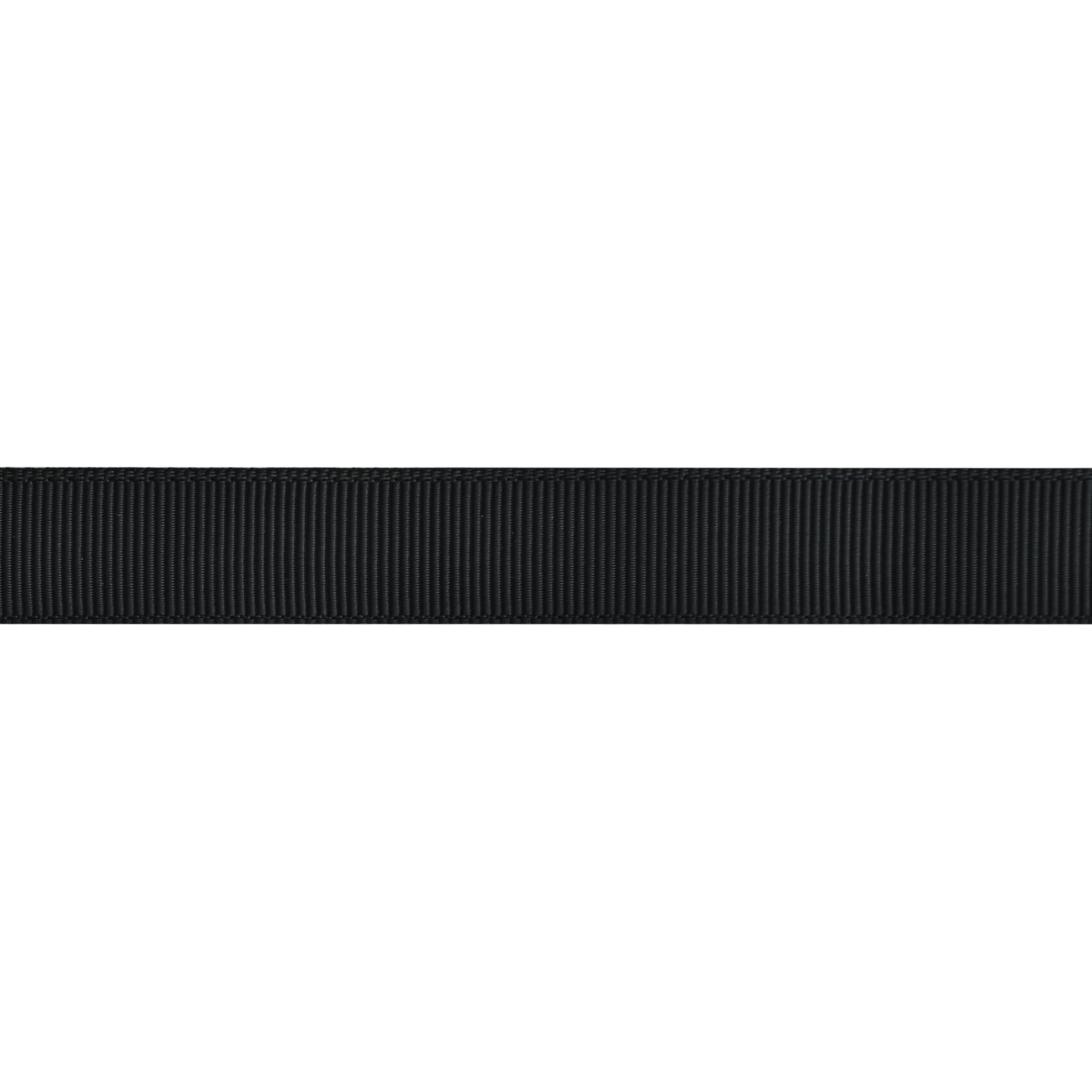 Gwen Studios 5/8" Black Grosgrain Ribbon, 7 yards